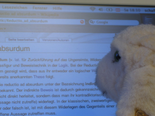 Schaf und Wikipedia